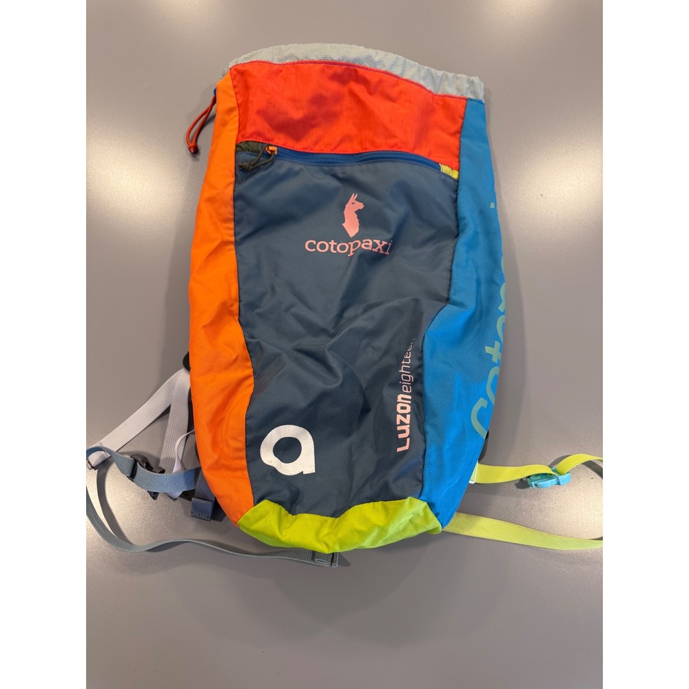 Cotopaxi Luzon 18L Del Dia Backpack Colorblock Ripstop Nylon Daypack Multi